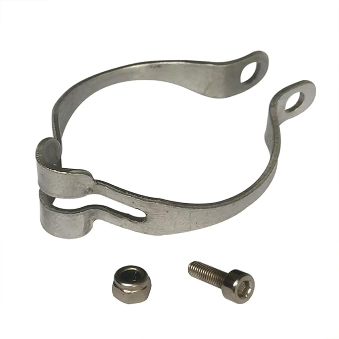 4 Sets of Each 25.4/28.6/31.8/34.9mm Metal Ring Firmly to Frame Bike Cable Guide Brake Cable Shift Cable Derailleur Cable Base Guide Clip Fitting Line Tube Housing Durable (Total 16 Sets)