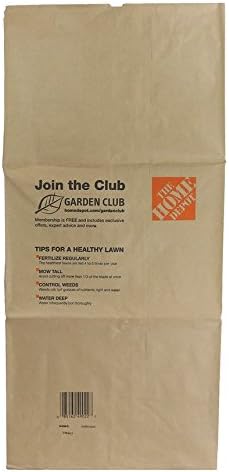 The Home Depot 49022 Heavy Duty Brown Paper Lawn and Refuse Bags for Home and Garden, 30 gal (Pack of 5)