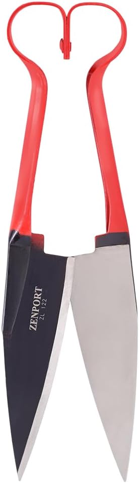 Zenport ZL122 Heavy Duty Onion/Sheep Shear, 6.5-Inch Carbon Steel Blade, 13-Inch Long - 10 Pack