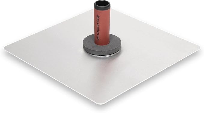 MARSHALLTOWN Hawk, 14 Inch Magnesium Blade, Includes Callus Preventer and DuraSoft Handle, Masonry, Drywall, Made in the USA, 5208D