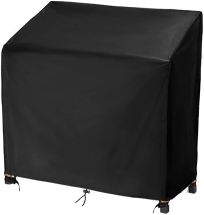 Outdoor Potting Table Cover Waterproof Windproof 210D Oxford Fabric With PU Coating For Garden 120X51x120cm Black