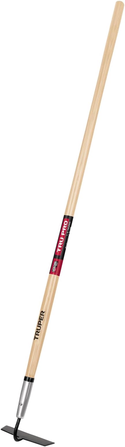 Truper TruPro 7-Inch Forged Onion Hoe, 54-Inch Premium North American Ash Wood Handle, Heavy-Duty Professional Garden and Agricultural Cultivating Tool (Model 33571 / ATO-X) | Premium North American Ash Wood, Heavy-Duty Professional, Garden and Agricul...
