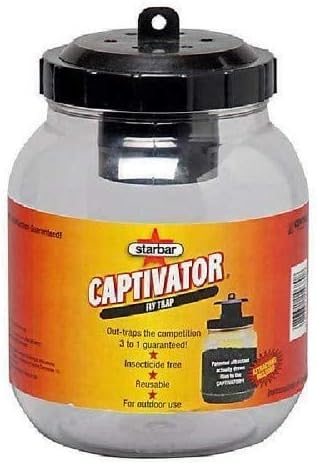 Farnam Home and Garden 14680 Starbar Captivator Fly Trap, (1.06 ounces or 30 grams)