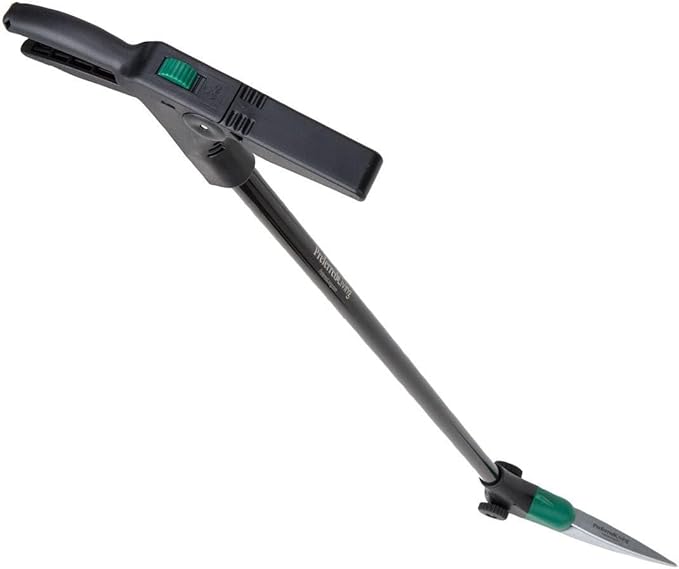 Long Handled Grass Shears – Ergonomic Lawn Edging Tool for Precise Trimming – Ideal for Edges, Flower Beds, and Lawn Maintenance – Sharp Blades & Adjustable Handle - Easy Rolling