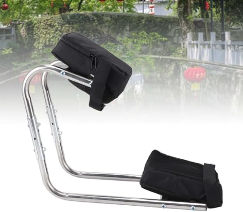 Heavy Duty Foldable Garden Kneeler Seat, Ergonomic Gardening Stool with Knee Support for Gardening, Farming, Seniors, Adults