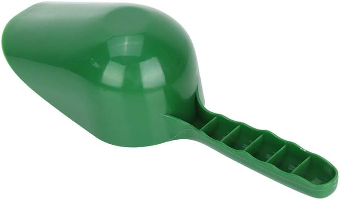 Super Strong Garden Fertilizer Scoop Soil Scoop Shovel- Perfect Tool for Gardening Weeding Transplanting and Digging in Garden Beds