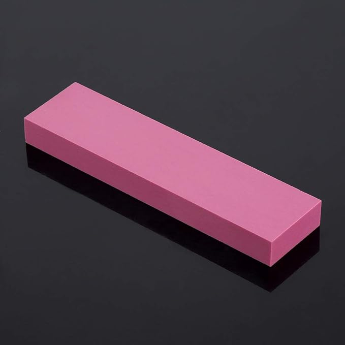 3000 Grits Ruby Polishing Oil Stone, Ruby Sharpening Stone, Knife Sharpening Stone, Whetstone Sharpening Tool for Kitchen livingroom, 3.9 X 1.0 X 0.3inch
