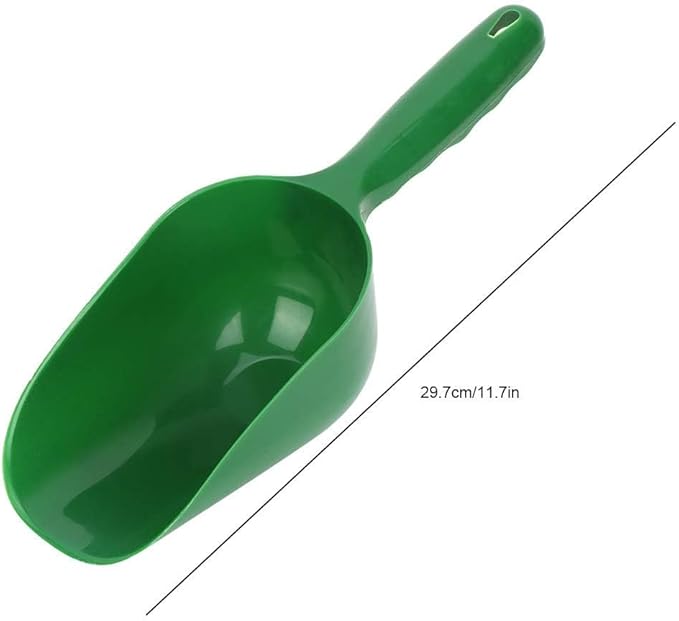 Super Strong Garden Fertilizer Scoop Soil Scoop Shovel- Perfect Tool for Gardening Weeding Transplanting and Digging in Garden Beds