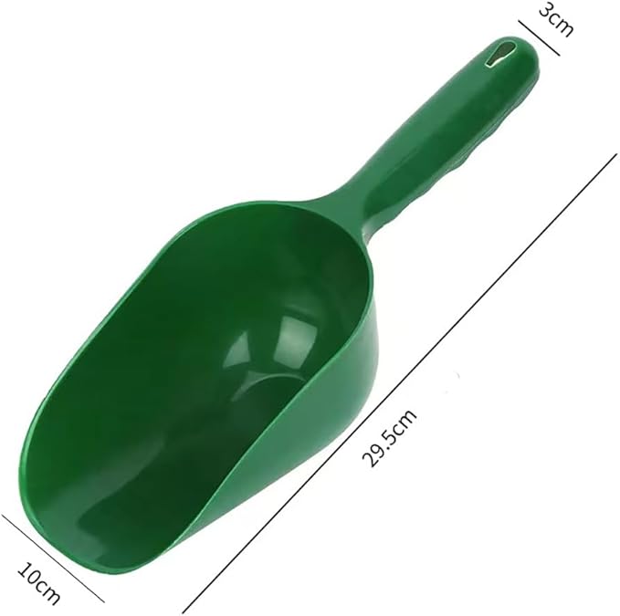 Plastic Garden Soil Shovel Planting Soil Scoop Garden Digging Trowel Gardening Hand Scoop Pet Food Scoop Potting Compost Shovel Succulent Plant Potting Tool