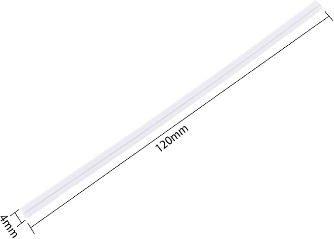 Tangyinrd 1000 Pcs 5" White Twist Ties, Plant Ties Cable Ties Reusable Bread Ties for Party Cello Candy Coffee Treat Bags Cake Pops
