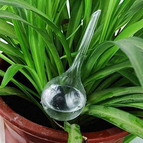 3 Pack Clear Self-Watering Globes – Automatic Watering Bulbs for Indoor and Outdoor Plants, Flowers, and Garden Pots – Transparent Plastic Watering Devices for Houseplants, Vacation Garden Care
