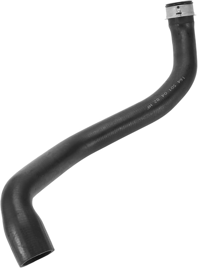 Radiator Hose No.A1645010482 Upper Coolant Water Hose Pipe for Mercedes-Benz ML350 3.5L 2006-2011 Rubber Black Good Sealing
