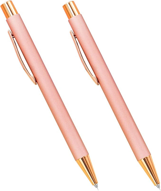 2 Pack Vinyl Weeding Tool, Quick Air Release Pen, Retractable Pin Pinpen (2 Pcs Rose)