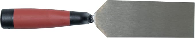 MARSHALLTOWN Margin Trowel, 6 x 2 Inch, Spread Mortar and Tile Adhesive, Durable High Carbon Steel, DuraSoft Handle, Tile Trowel, Made in the USA, 56D