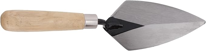 Marshalltown QLT Pointing Trowel, Cement and Mortar Finishing Tool, Wood, 95