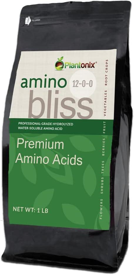Coco Coir Brick (650gms) + Amino Bliss (1lb) - Organic Coco Coir for Plants & Amino Acids for Plants - Cocopeat Coconut Coir Brick - Hydrolyzed Amino Acids for Gardening - Garden Soil Potting Mix