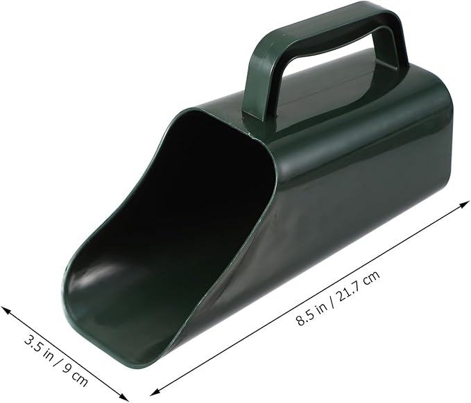 GANAZONO Plastic Soil Scoop Garden Cultivation Scoop Hand Scoop Hand Garden Scoop Trowel Shovel Cultivation Tool for Digging up Transporting Soil