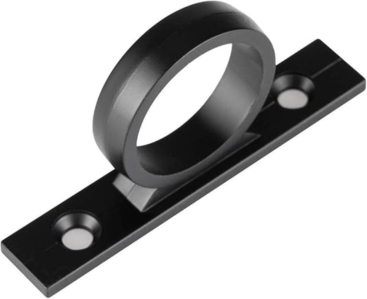 Dura Faucet DF-SA155-MB RV Shower Hose Guide Ring - Mounting Screws Included (Matte Black)