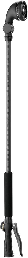 Orbit 56584 9 Pattern Turret Wand with Ratcheting Head, 36", Graphite