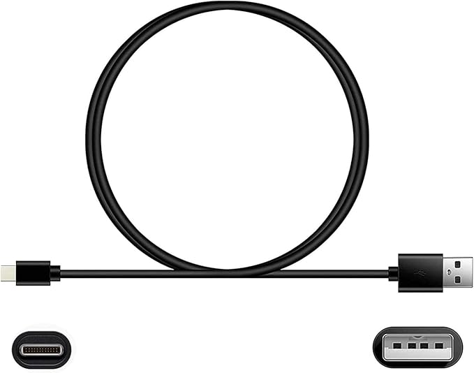 USB Type C Charging Cable Charger Power Cord Compatible with WORKPRO W125106AU W159019AE Cordless Grass Shear & Shrubbery Trimmer-2 in 7.2V 2Ah 2.0Ah 2000mAh Lithium-Ion Battery Power Supply