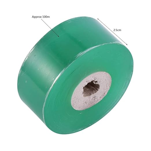 Haofy 100M Long Self-adhesive Fruit Tree Nursery Nursery Grafting Tape Plant Gardening Tools New, Grafting Tape, Bio-degradable Layer, Stretchable Transparent Plant Film for Fruit Tree