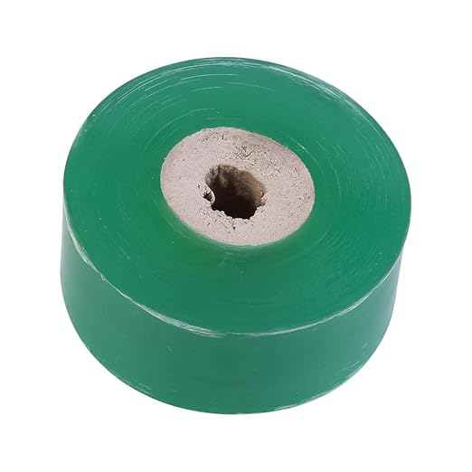 Haofy 100M Long Self-adhesive Fruit Tree Nursery Nursery Grafting Tape Plant Gardening Tools New, Grafting Tape, Bio-degradable Layer, Stretchable Transparent Plant Film for Fruit Tree