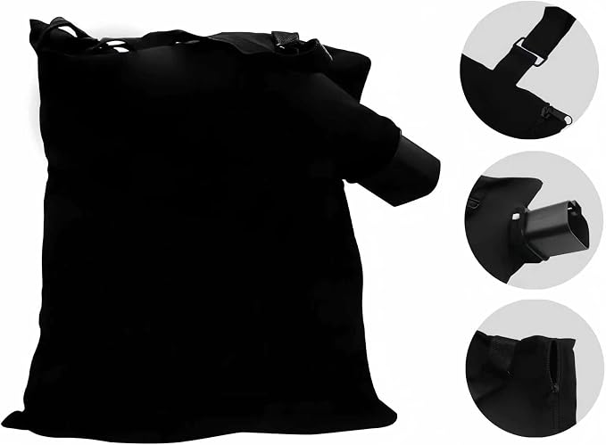 5140125-95 Leaf Blower Vacuum Vac Shoulder Bag Compatible with Black & Decker BV3100/BV2900 Blower Replacement Leaf Bag 5140117-99