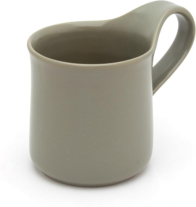 ZERO JAPAN Bee House Ceramic Coffee Mug - Microwave & Dishwasher Friendly Mugs with Handle - Cup for Tea, Coffee & Hot Drinks - Silky Gray (9 oz)