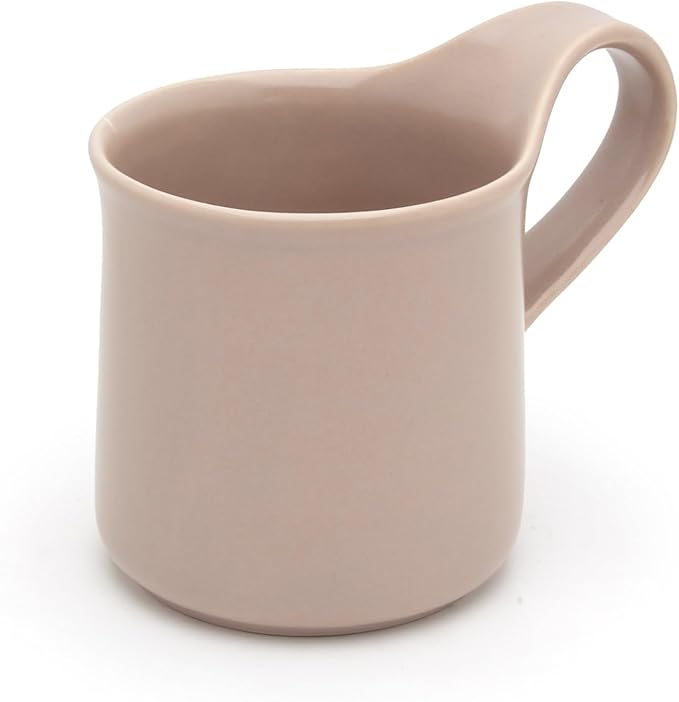 ZERO JAPAN Bee House Ceramic Coffee Mug - Microwave & Dishwasher Friendly Mugs with Handle - Cup for Tea, Coffee & Hot Drinks - Silky Grayish Pink (9 oz)
