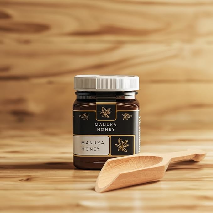 Small Wooden 1 Tablespoon Scoops for Food Canisters & Jars, Table Spoons Measuring Spoon, Wood Manuka Honey Bath Salts, & Coffee Scoop, Mini Candy Scoops for Candy Buffet, Pack of 25 by Woodpeckers