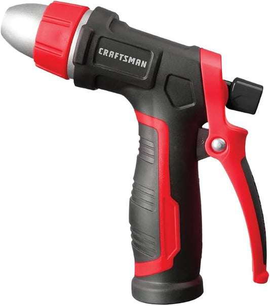 Craftsman Heavy-Duty 3 Way Adjustable Garden Hose Nozzle w/Rear Trigger CMXMWBB16640