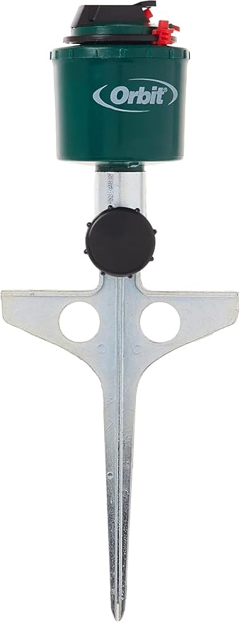 5-Pack Orbit Compact Gear Driven Sprinkler on Sturdy Spike Base - Lawn Watering - 56565