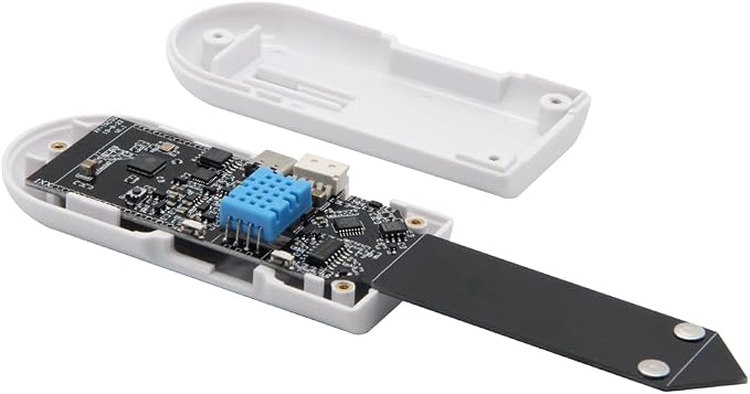 LILYGO T-Higrow ESP32 Soil Tester DHT11 Garden Flowers Temperature Moisture Sensor Wireless Control Meter TTGO Development Board (T-Higrow DHT11 Kit)