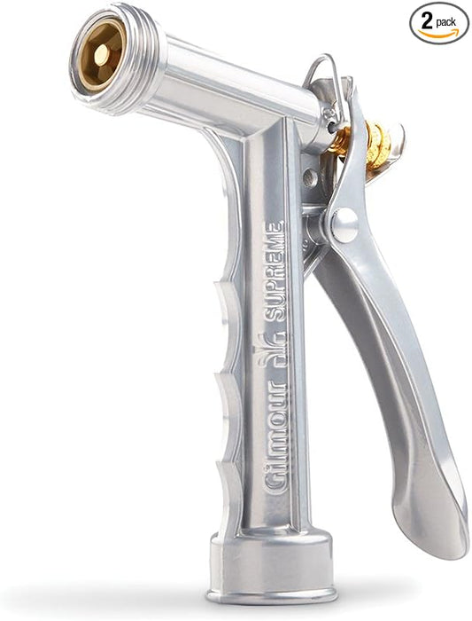 Gilmour Metal Front Threaded Hose Nozzle