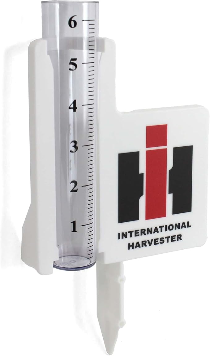 Case IH International Harvester 6" Staked Rain Gauge OBT087