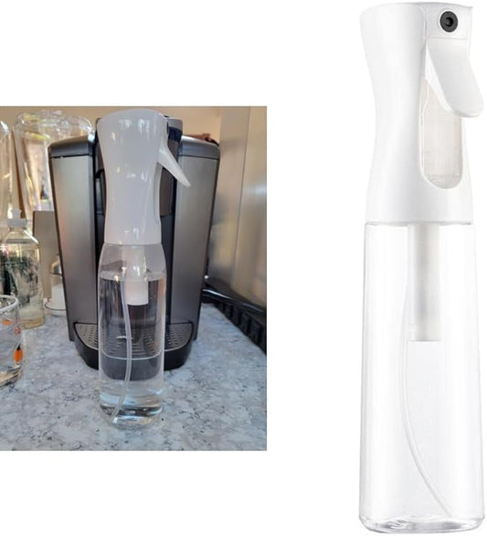 Hair Spray Bottle Continuous Water Mister Spray Bottle Empty Ultra Fine for Styling, Pets, Plants, water for Hair,Skincare, Plant Care, Pet Grooming, Cleaning