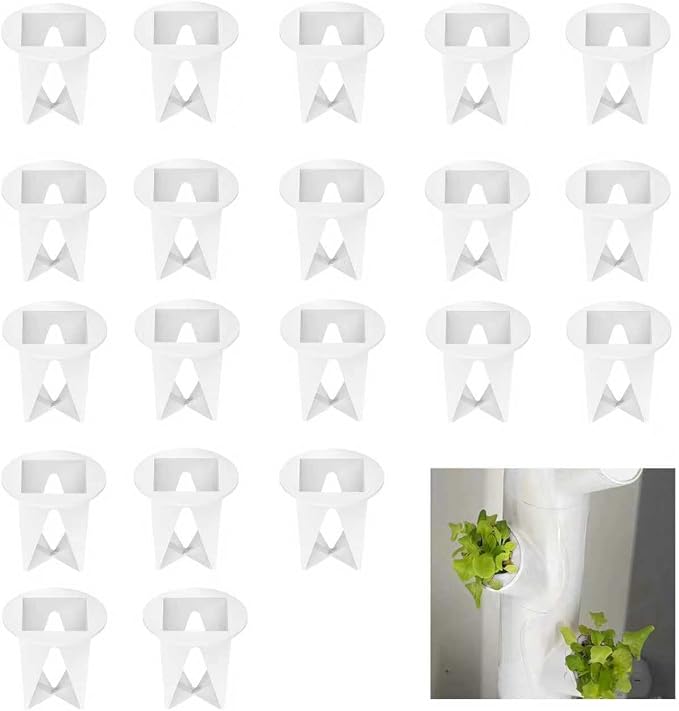 Grow yCube Hydroponic Growing Cups for Gardyn - Compatible with Gardyn Home/Studio Indoor Garden System (20 Pack)