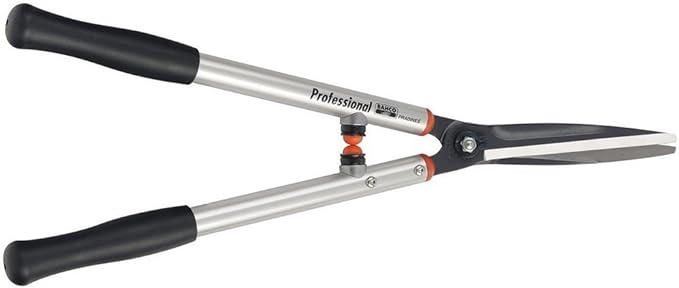 Bahco BHP54H-SL-25 P54H-SL-25 Super Light Hedge Shears with Blade, Multi-Colour, 25 cm