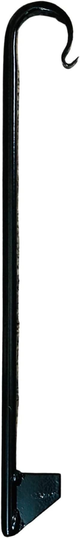 Boxwood & Mum Garden Hose Guide Stakes Heavy Duty – Solid Metal Powder Coated Rust Resistant Hose Guards for Flower Beds, Garden Borders, Landscaping – Amish Handmade Lancaster PA (Single Pack)