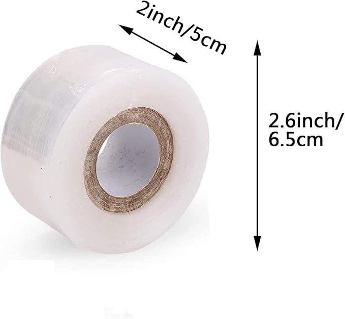 Grafting Tape, Tree Tape Grafting Kit 1 Pack Stretchable Gardening Tape Plants Repair Budding Grafting Tape for Fruit Trees and Floral Tree Grafting Supplies 2inch Width