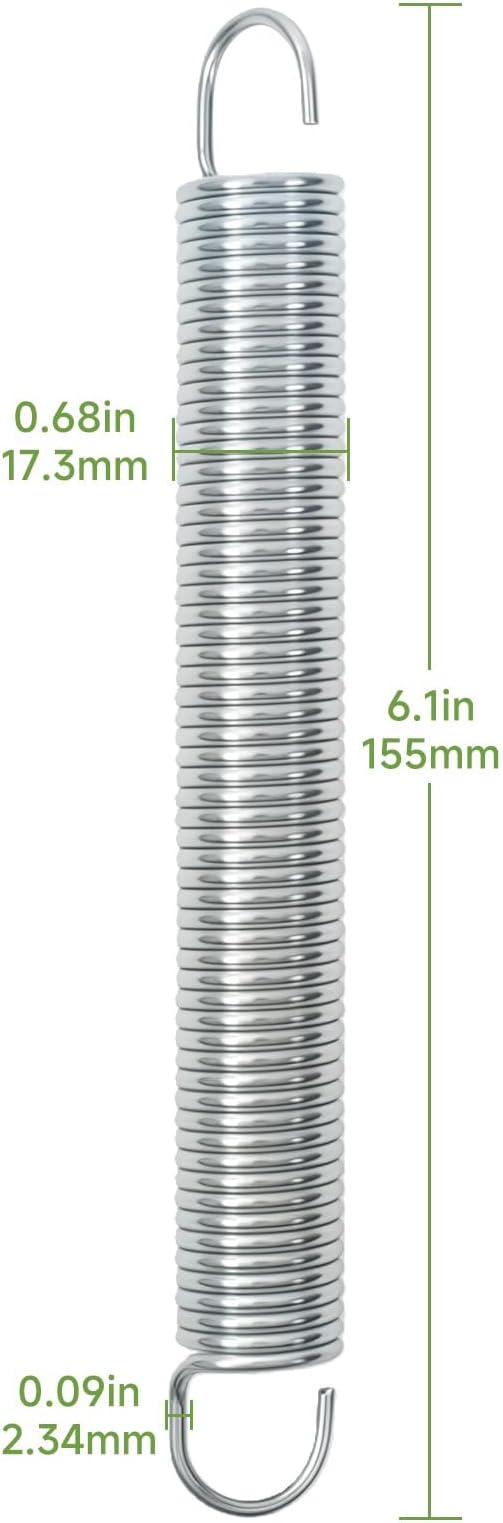 4113746 Extension Spring Compatible with Ryan LA‑4 LA‑5 Lawnaire IV, Bobcat AE19 AE26 Lawn Aerators Wheel Lift Return Spring Replacement Parts