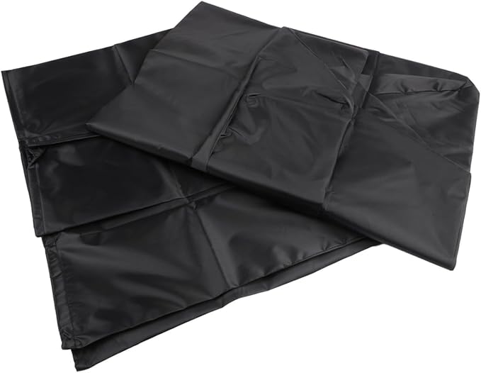 Outdoor Potting Table Cover Waterproof Windproof 210D Oxford Fabric With PU Coating For Garden 120X51x120cm Black