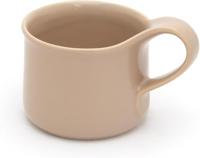 ZERO JAPAN Bee House Ceramic Cappuccino Mug - Microwave & Dishwasher Friendly, Ceramic Coffee Mugs with Handle - Cups for Tea, Espresso, Latte & Hot Drinks - Silky Pink (5.4 oz)
