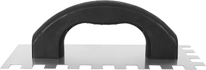 QEP 1/2" x 1/2" x 1/2" Square Notch Economy Flooring Trowel