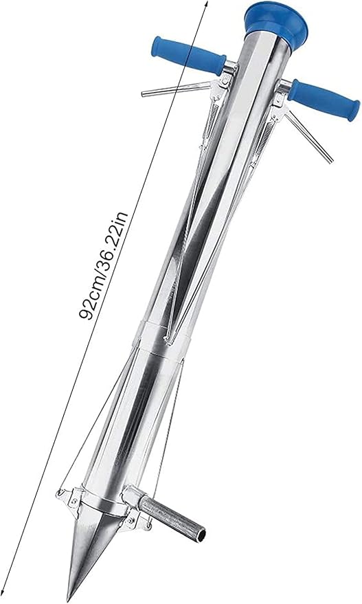 Seedling Transplanter, Stand Up Bulb Planter, Seedling Transplanter, Long Handled Sponge Handles, Long Handled Stainless Steel, Transplanting Tool