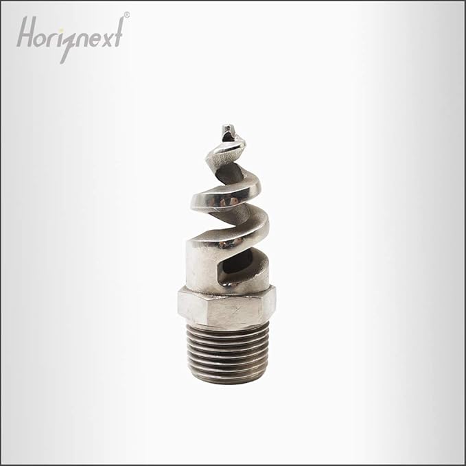 NPT1/4 spiral aerator lawn, stainless steel 316 hose sprayer nozzle atomizer, for garden, fire proofing, gas and liquid cooling (5 pcs)