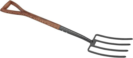 Draper 14301 Carbon Steel Garden Fork with Ash Handle