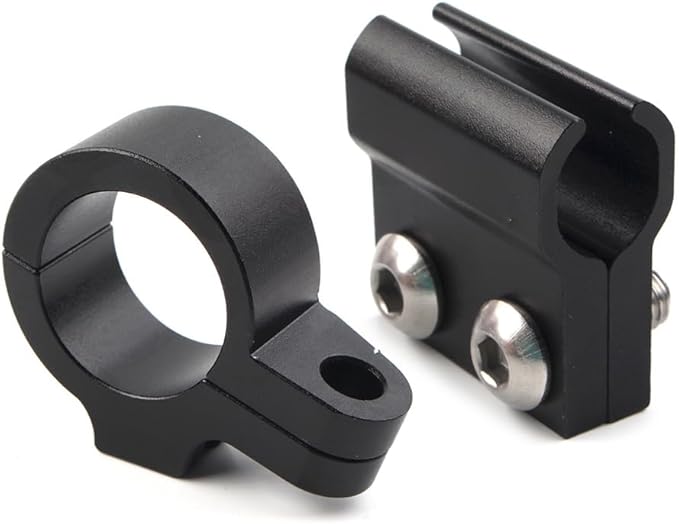 FSFY Motorcycle Front Brake Hose Cable Clamp Line Guide Holder for HONDA CR80R/85R, CR125R/250R, CRF150R-450R(BLACK)