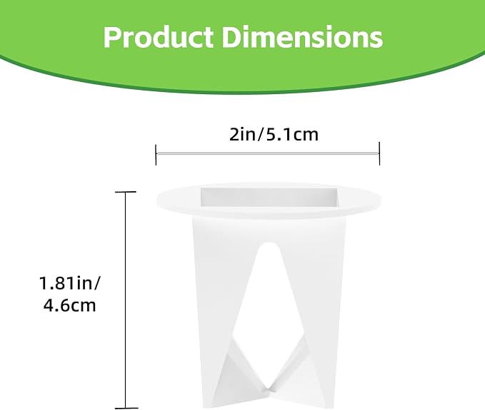 Grow yCube Hydroponic Growing Cups for Gardyn - Compatible with Gardyn Home/Studio Indoor Garden System (10 Pack)