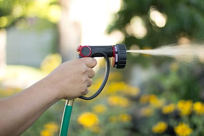 Orbit 58993 7-Pattern Watering Nozzle with Thumb Control,Black,(Pack of 6)